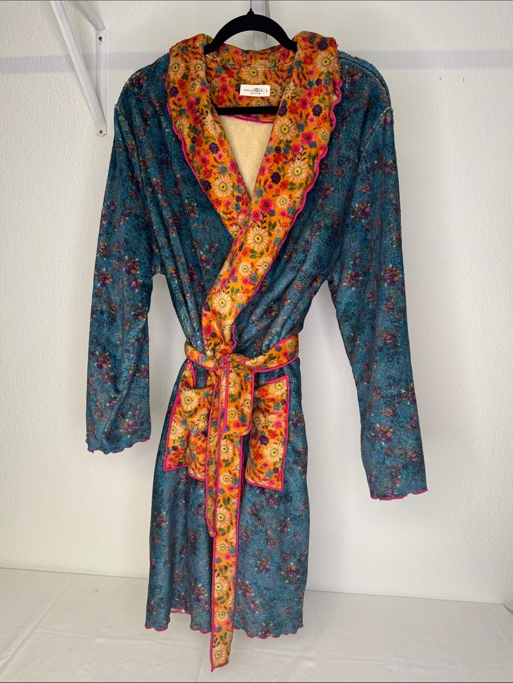 NATURAL LIFE Cozy Blanket Robe Size L